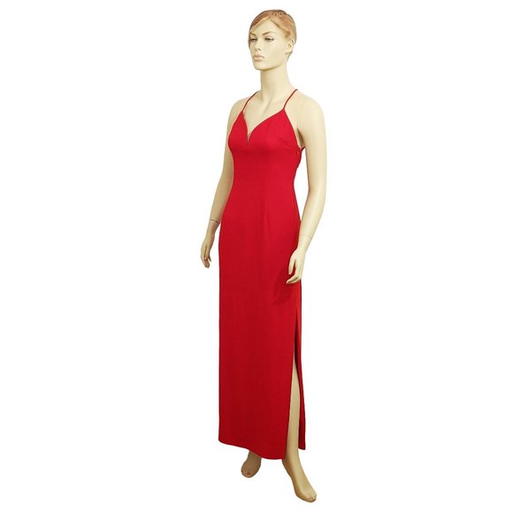 Nicole Miller Dresses & Skirts - Nicole Miller Red Gown Sz 6